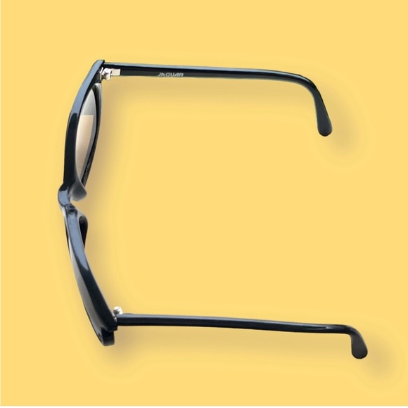 90s Designer Sunglasses Black Retro Eyewear - Picture 8 of 14